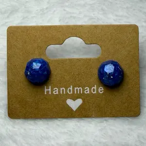 Sapphire Sparkle Studs Earrings