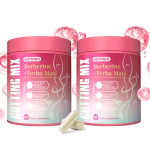 Berberine Yerba Mate, 5-HTP, Chromium, Magnesium Summervibes | Cutting-Mix capsule | Men & Women ,  60 Count