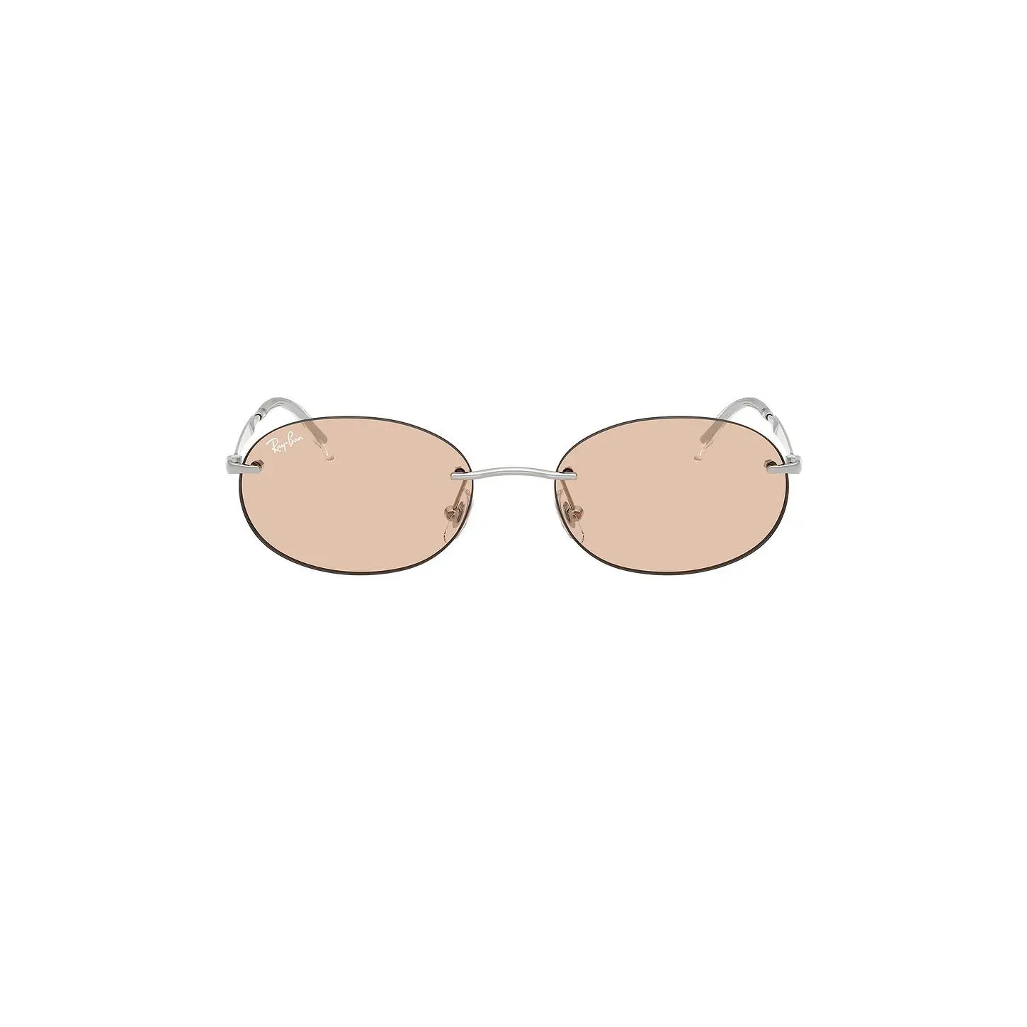 Ray-Ban Oval Sunglasses in Silver
