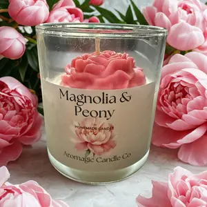 Magnolia and Peony Candle