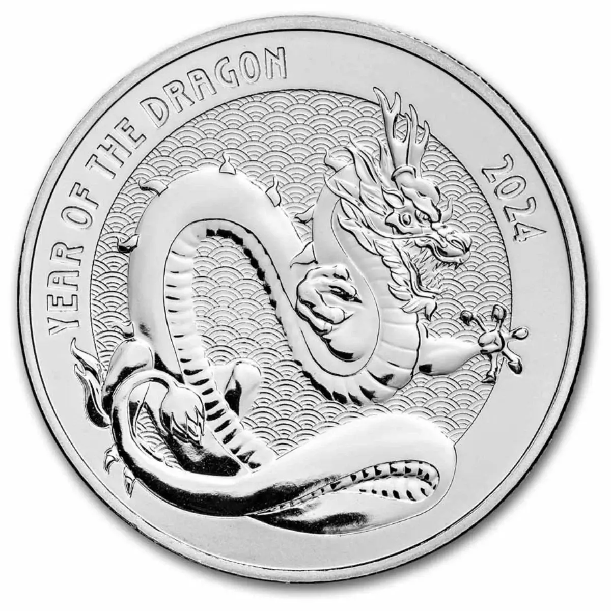 2024 Year of the Dragon (Series 2) 1 oz Silver Round