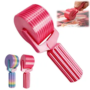 Diamond Art Roller, 2026 New Essential DIY Craft Tool for Rhinestone Embroidery, Easy-Grip Hand Roller, Detachable Diamond Painting Tools and Accessories