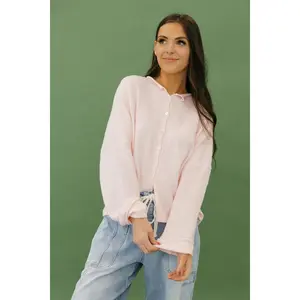 Juno Cardigan-Pink