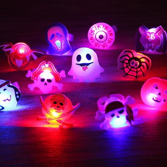 Flashing LED Ring for Children | Safe Sensory Light | Party Favor