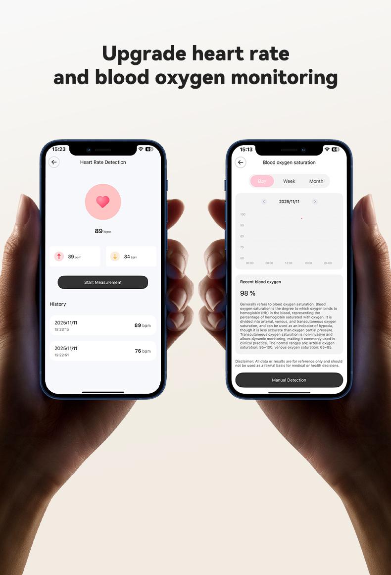 MINISO MS112 Wireless Earphones: Active noise cancellation, real-time translation, heart rate sensing, hearing aid function, Bluetooth connectivity, spatial audio, high-fidelity sound quality, USB-C charging.