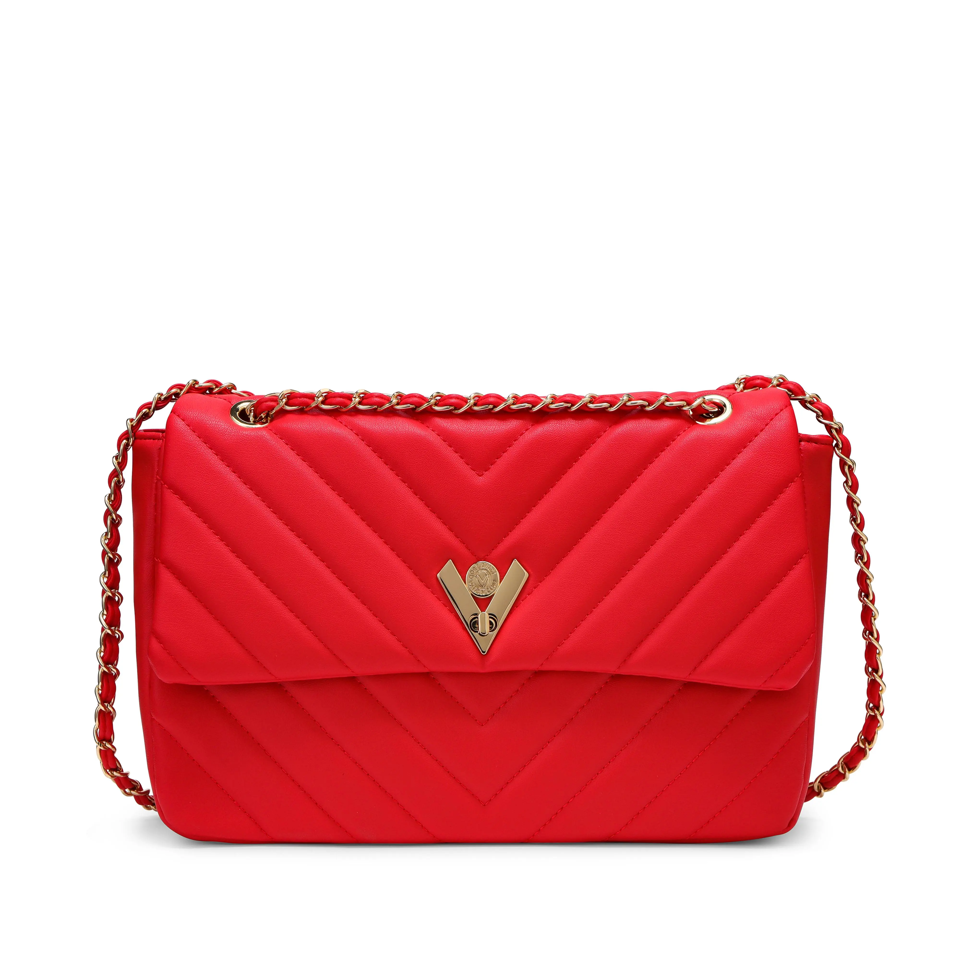 Valentino Orlandi Angel Crossbody Bag -Red
