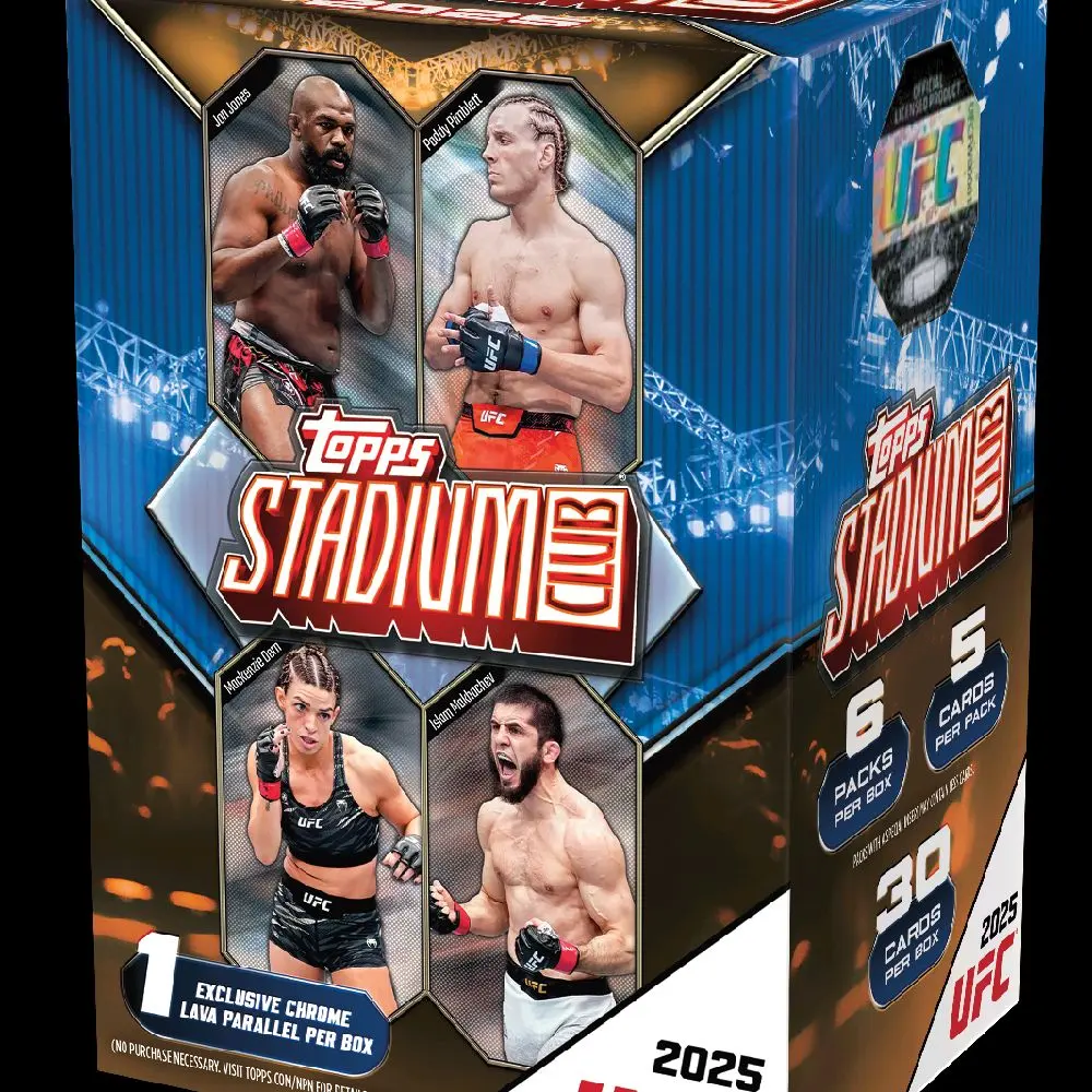 *BLASTER* 2025 Topps UFC Stadium Club Sports Card Box