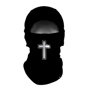 Faith Cross Black Balaclava Mask (Shiesty)