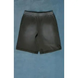 Pacsun Men's Washed Green Fleece Baggy Sweat Shorts