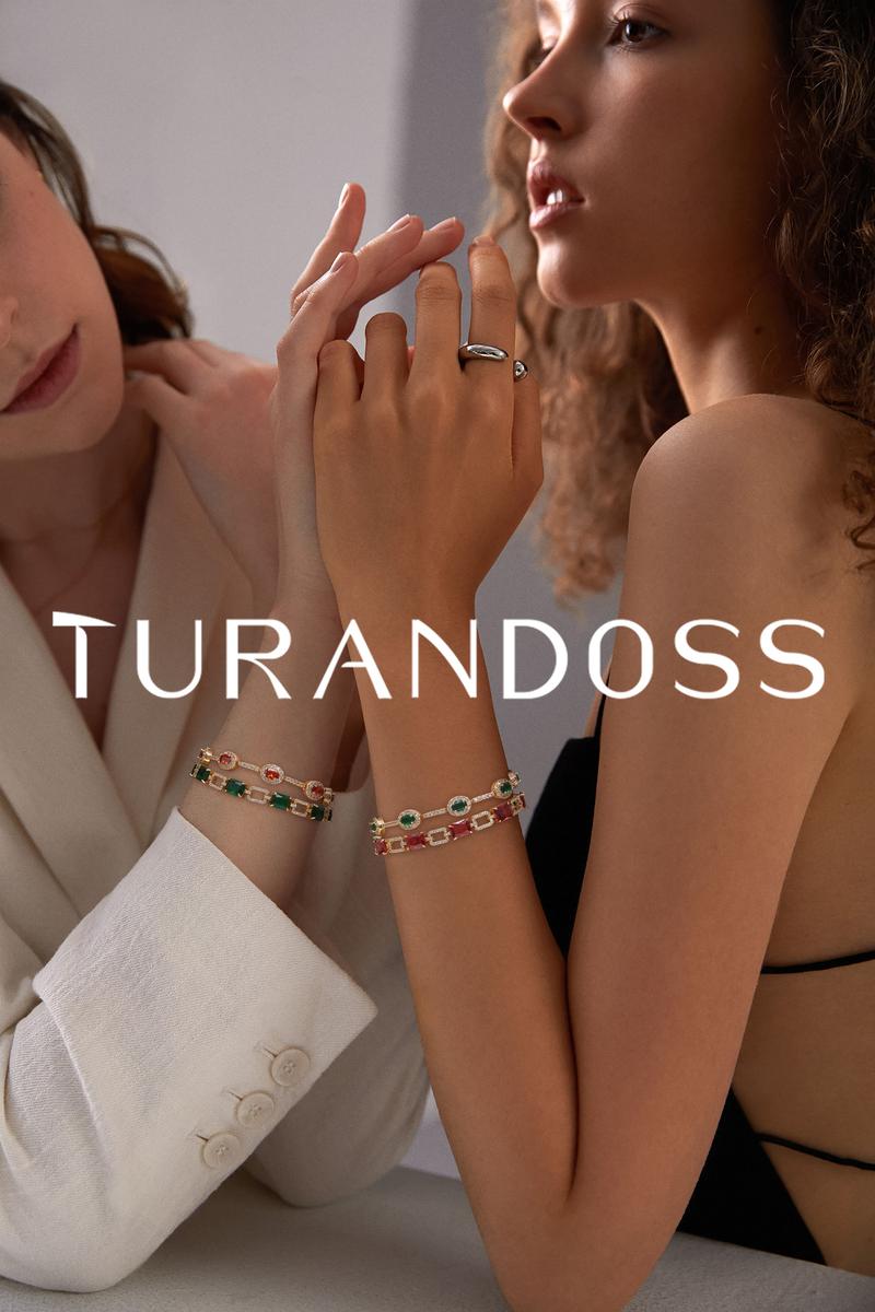 Turandoss Emerald Tennis Bracelet – 14K Gold Plated, Sparkling CZ, Adjustable Fit, Perfect Christmas Gift Turandoss Emerald Tennis Bracelet – 14K Gold Plated, Sparkling CZ, Adjustable Fit, Perfect Christmas Gift