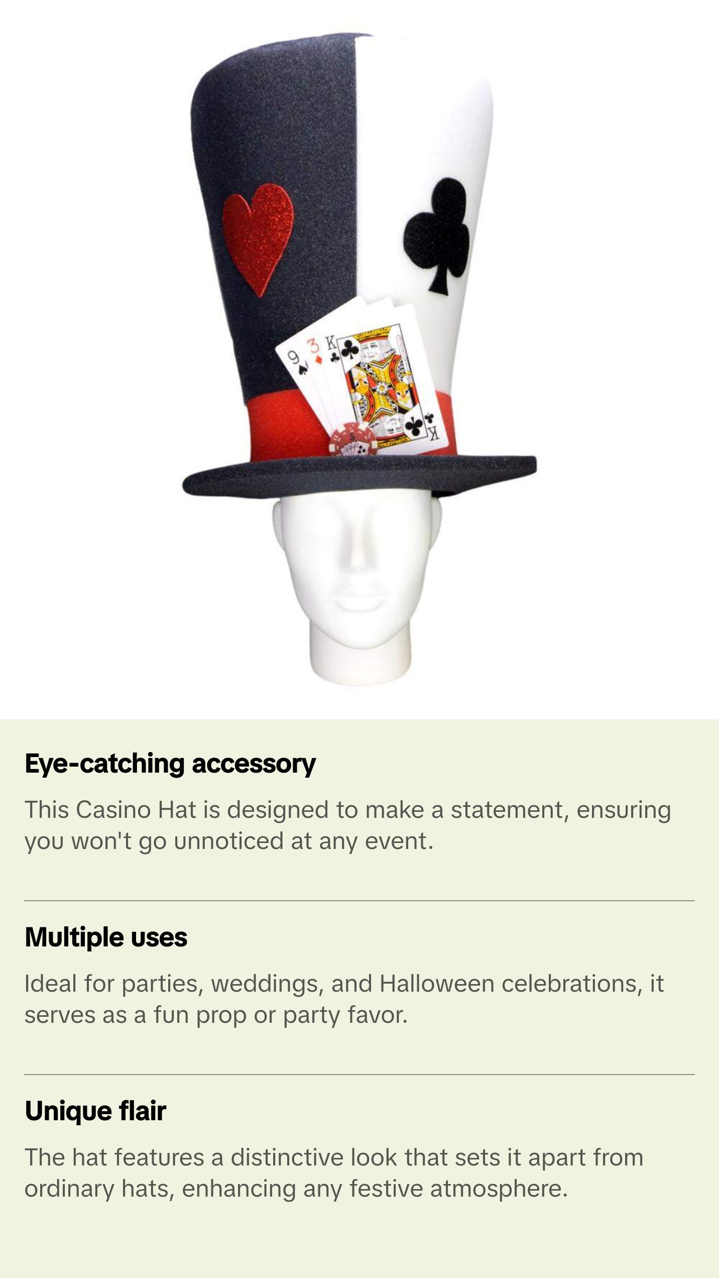 Casino Hat