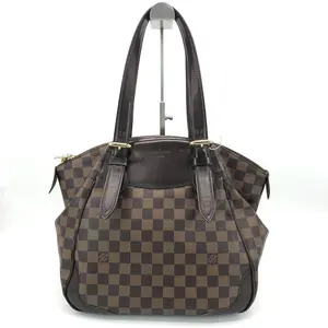 Pre-owned Louis Vuitton leather Tote Bags Pre loved Damier Tote Bag