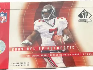 2004 Upper Deck SP Authentic NFL Hobby Box Trading Cards