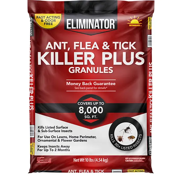 Outdoor Lawn Insect Killer Granules, Fast-Acting Yard Pest Control for Ants, Fleas, Ticks, Spiders & Crawling Insects, Covers Up to 16,000 Sq Ft