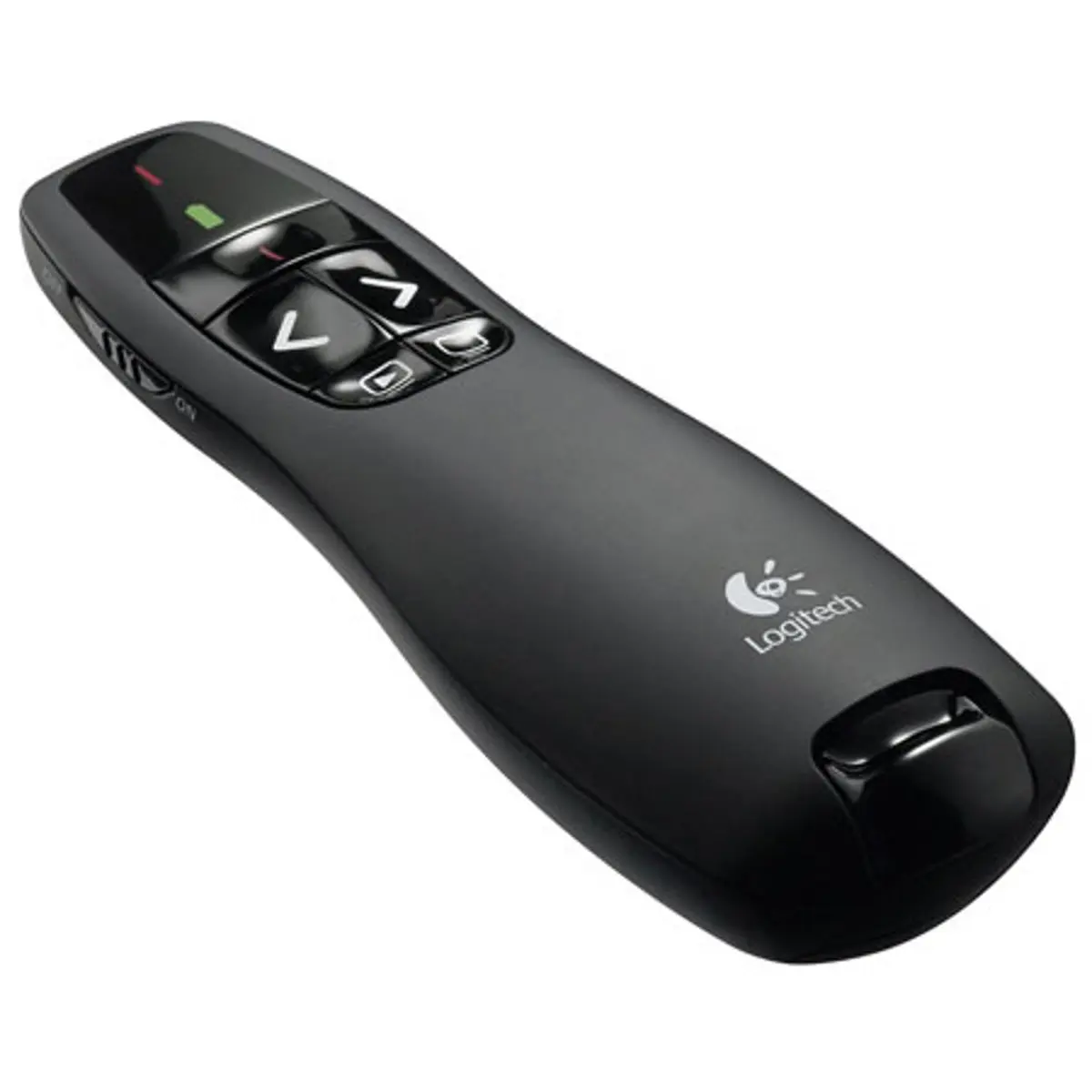 Logitech R400 Wireless Laser Pointer Presenter Remote Control - Black, Compact, Handy Audio & Video Accessory, 2.4GHz RF, USB Connectivity for Windows PC Screen Presentations, Accessories