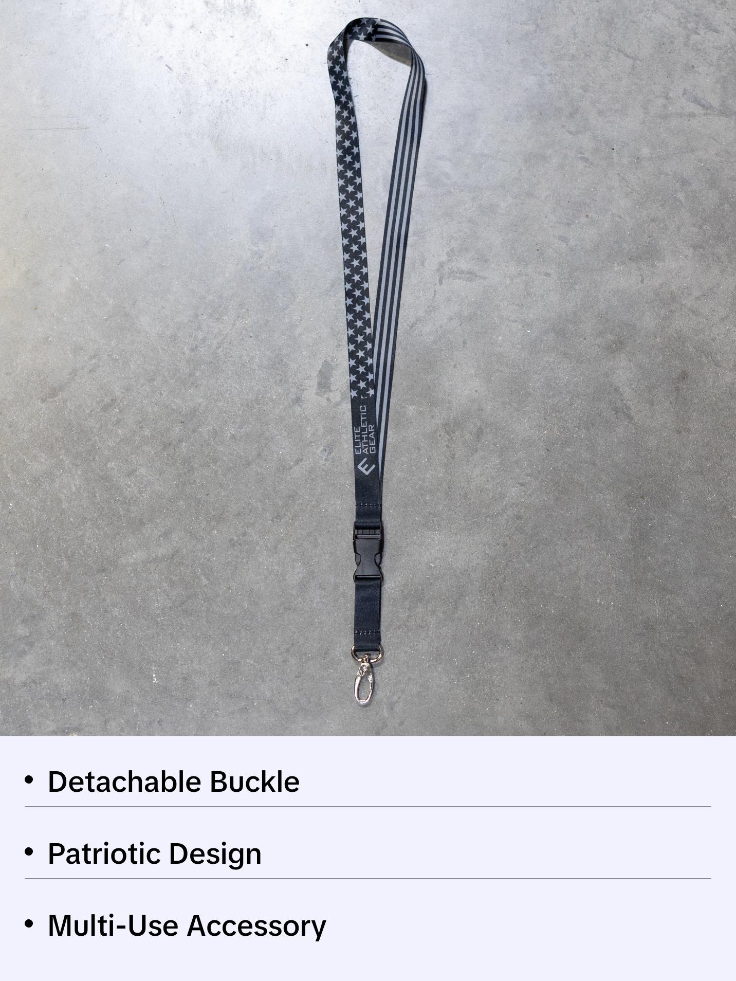 Tactical USA Flag Lanyard Tactical USA Flag Lanyard