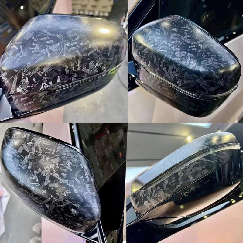 60" x 12" Car Body Vinyl Film Wrap Sticker With Tool Set, 5FT x 1FT Car Wrap Vinyl Roll with Air Release - Air Bubble Free (7D Matte Carbon Fibre)