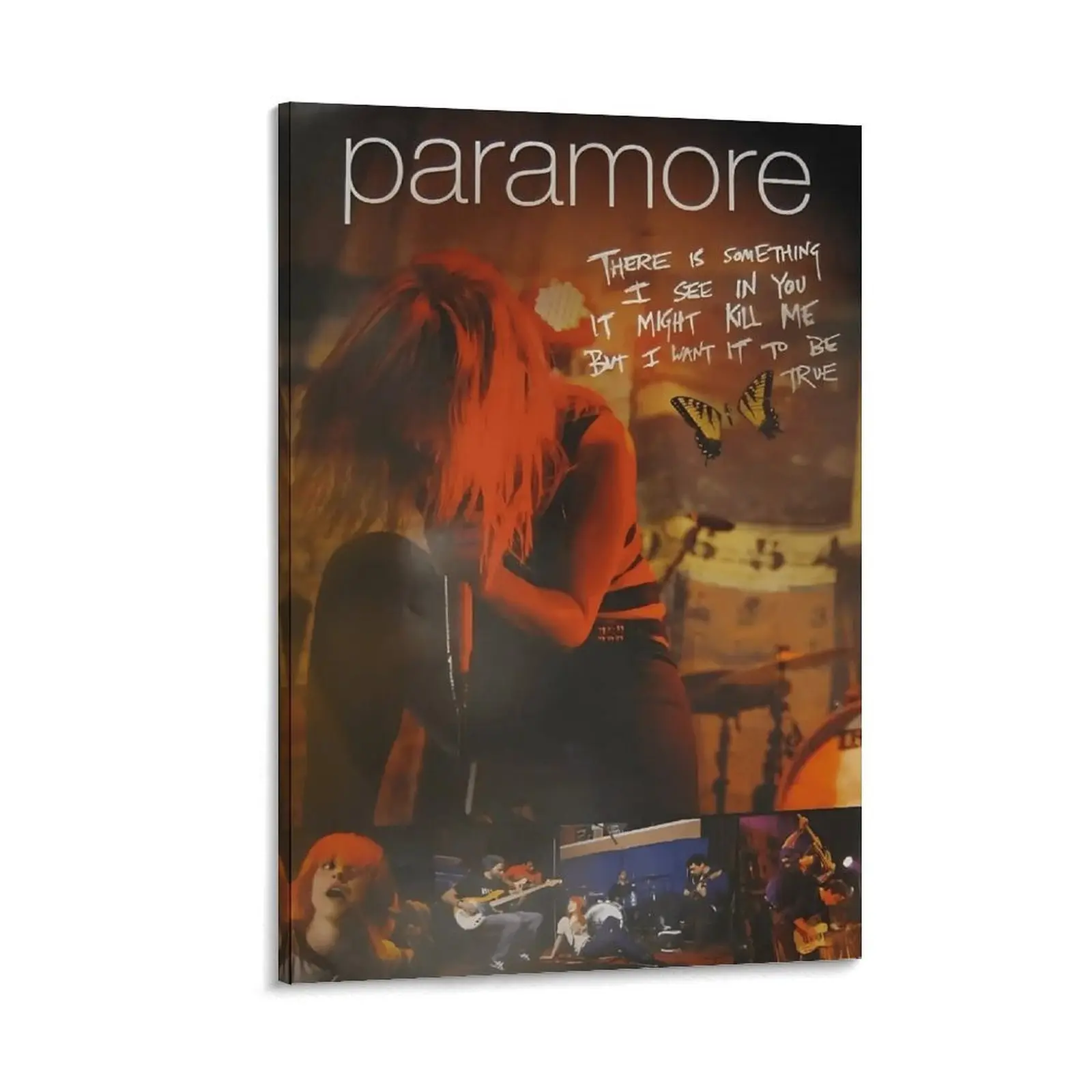 Paramore Concert Butterfly Design Poster - Home Decor for Living Rooms Paramore Concert Butterfly Design Poster - Home Decor for Living Rooms