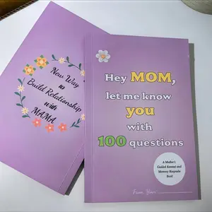 Mom,Let Me Know You with 100 Questions, What I Love About You, Mom. Why I Love You Fill-in-the-Blank Gift Book. The Perfect Gift for Mom