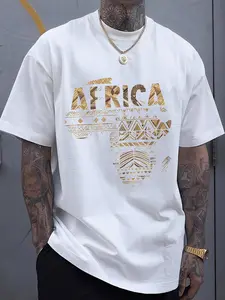 Casual Breathable TShirt Featuring African Tribal Print for Comfortable Daily Wear