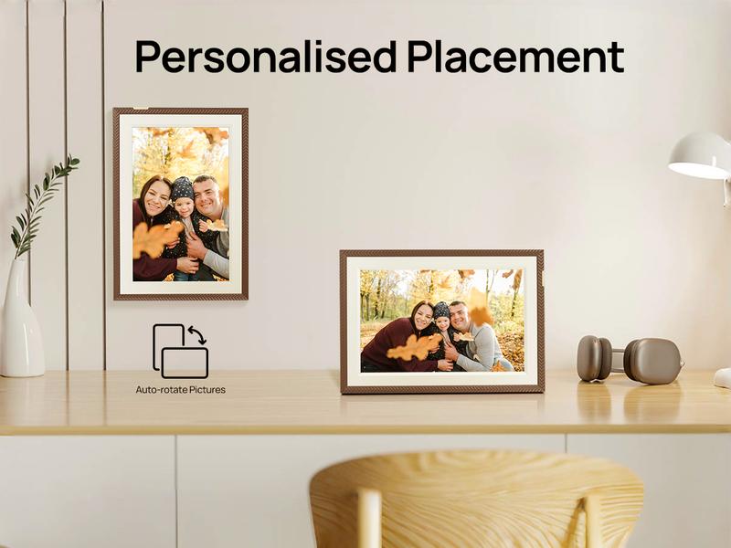 ARZOPA Digital Picture Frame 10.1" Gift idea IPS Touch Screen Digital Photo Frame with 32GB Storage Auto-Rotate Easy Setup to Share Photos or Videos