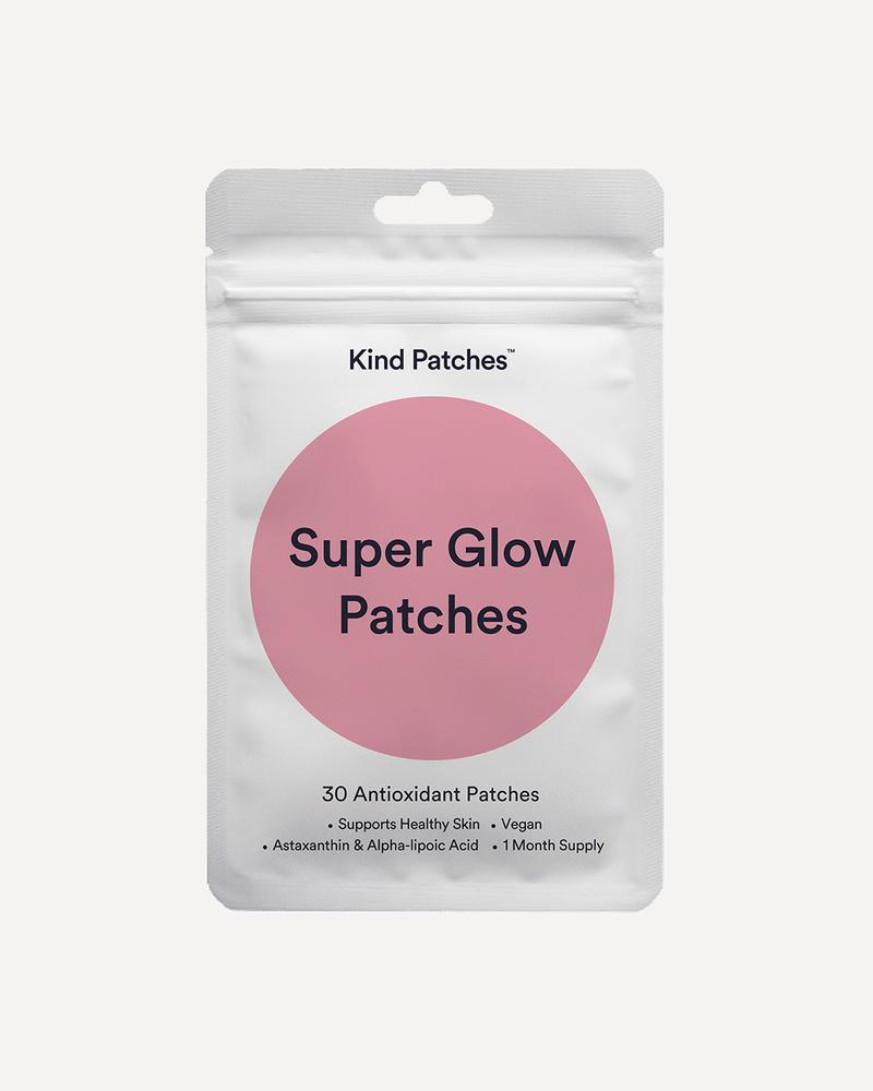 Kind Patches: Super Glow Patches, 30 Antioxidant Patches, Glow & Smooth Support, Fresh & Radiant Look, Skin Renewal Support, Vegan, 1 Month Pack