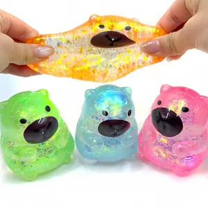 J&J 2PC/ 4 PCS-Cute Capibara Maltose Pinch Happy Dolphin Pinch, Slow Rebound Stress Relief Toy, Fun Interactive Design, Perfect Gift for Kids & Adults