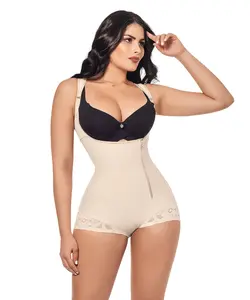 Faja con Zipper -Beige ( O-080 )