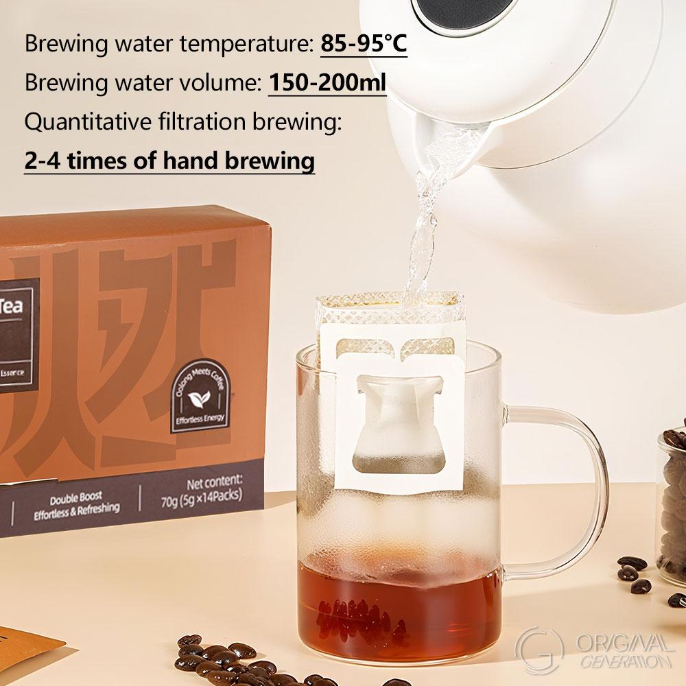 Wloss Tea Oolong Tea With Coffee 70g 5g × 14 pack With High Quality Oolong Tea