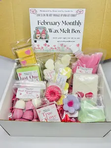 Monthly Wax Melts Box (February!)