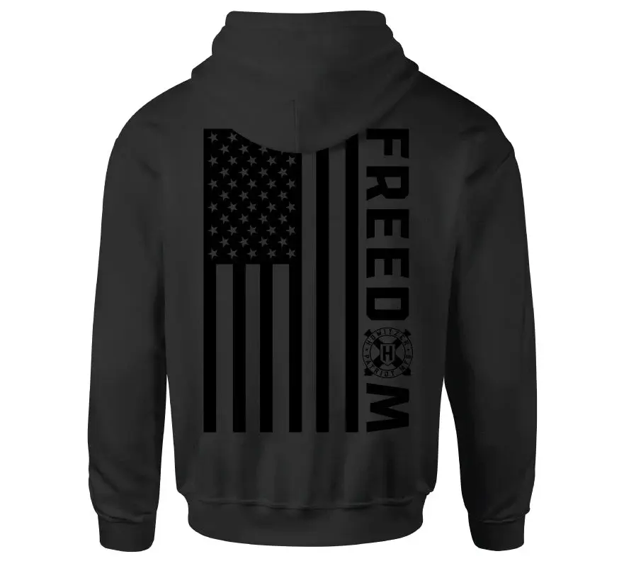 Howitzer Style Men's Hoodie Freedom, Original, Graphic, Soft, Casual