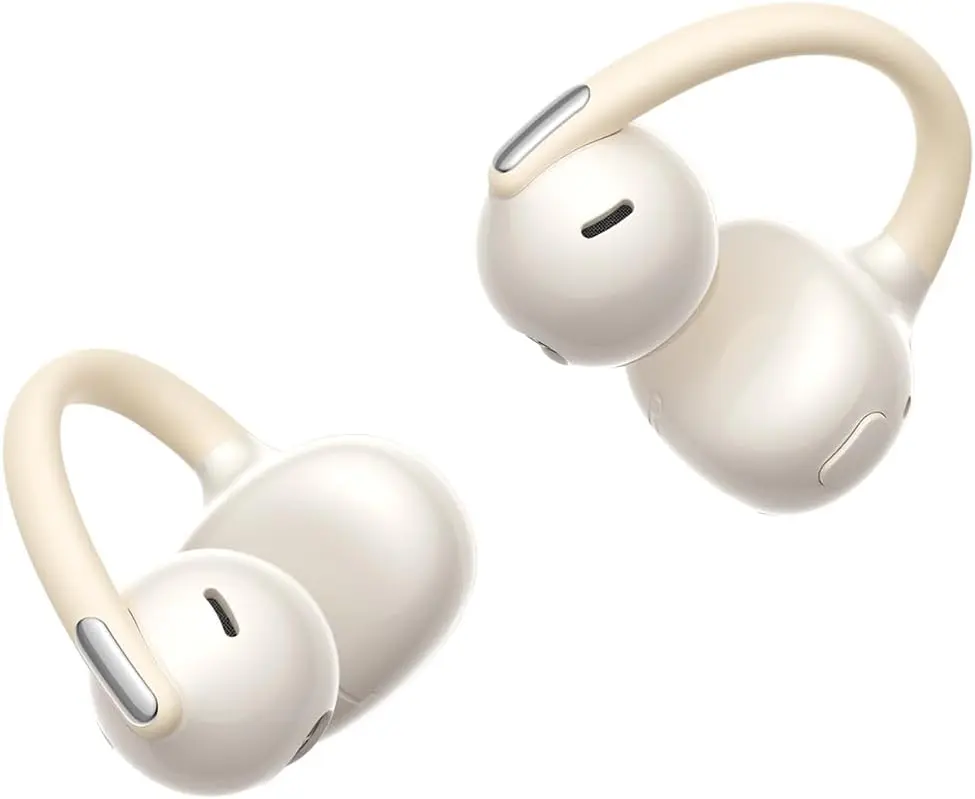 Baseus Bowie MC2 Air Open Ear Clip-on Earbuds, CloudComfort Air Cushions for Workout Running, 11mm Drivers Super Bass 2.0, IP67 Waterproof, 40H Playtime, Flexible Secure Fit Earbuds,back to school,back to school haul