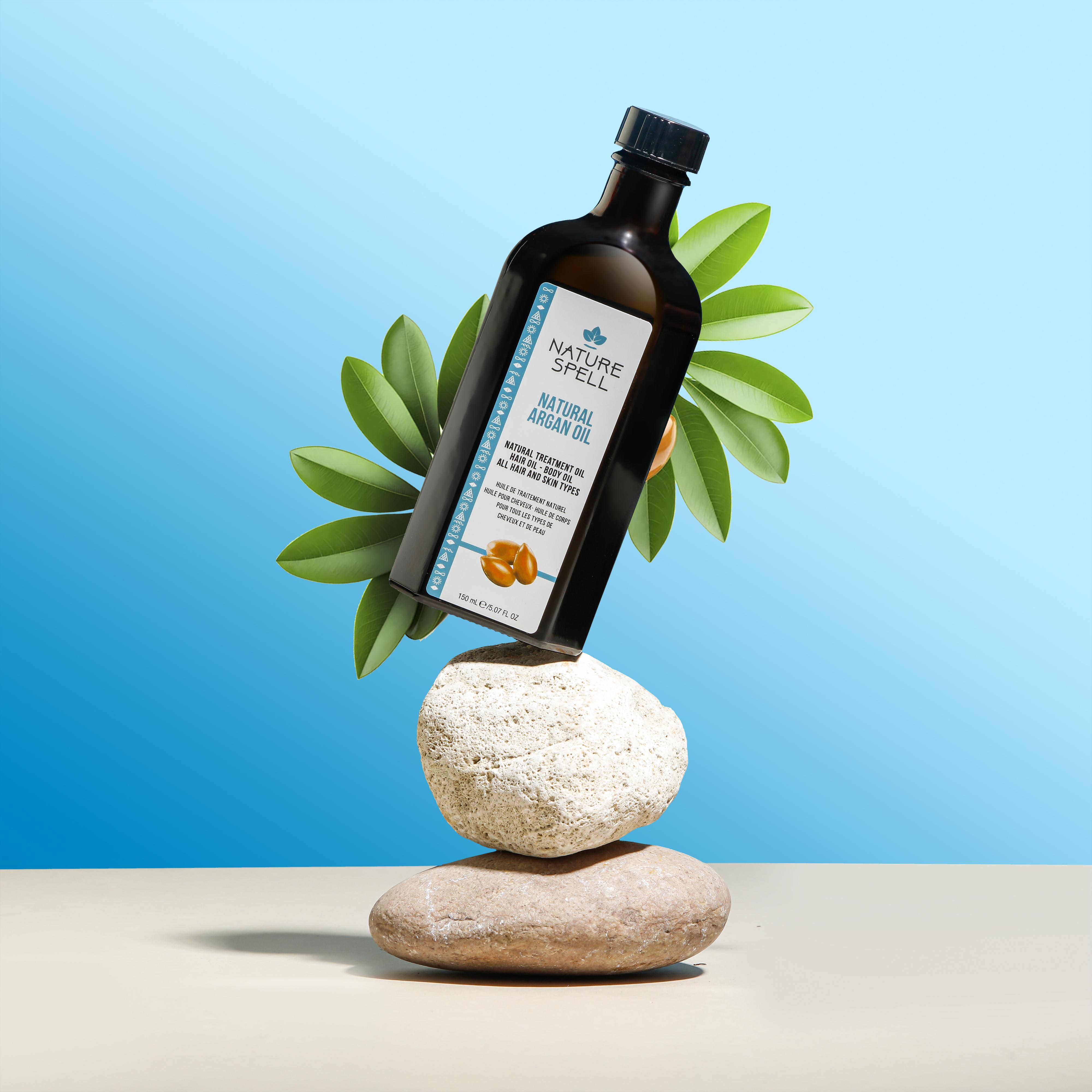 Nature Spell Argan Oil for Hair & Skin 5.07 Fl Oz