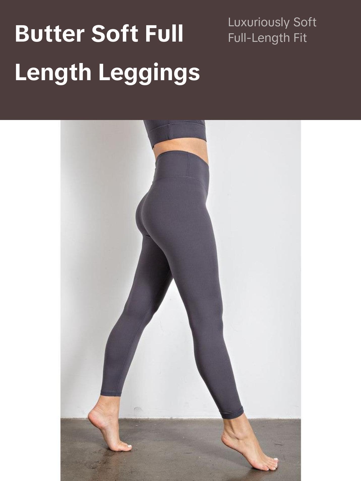 Butter Soft Basic Full Length Leggings