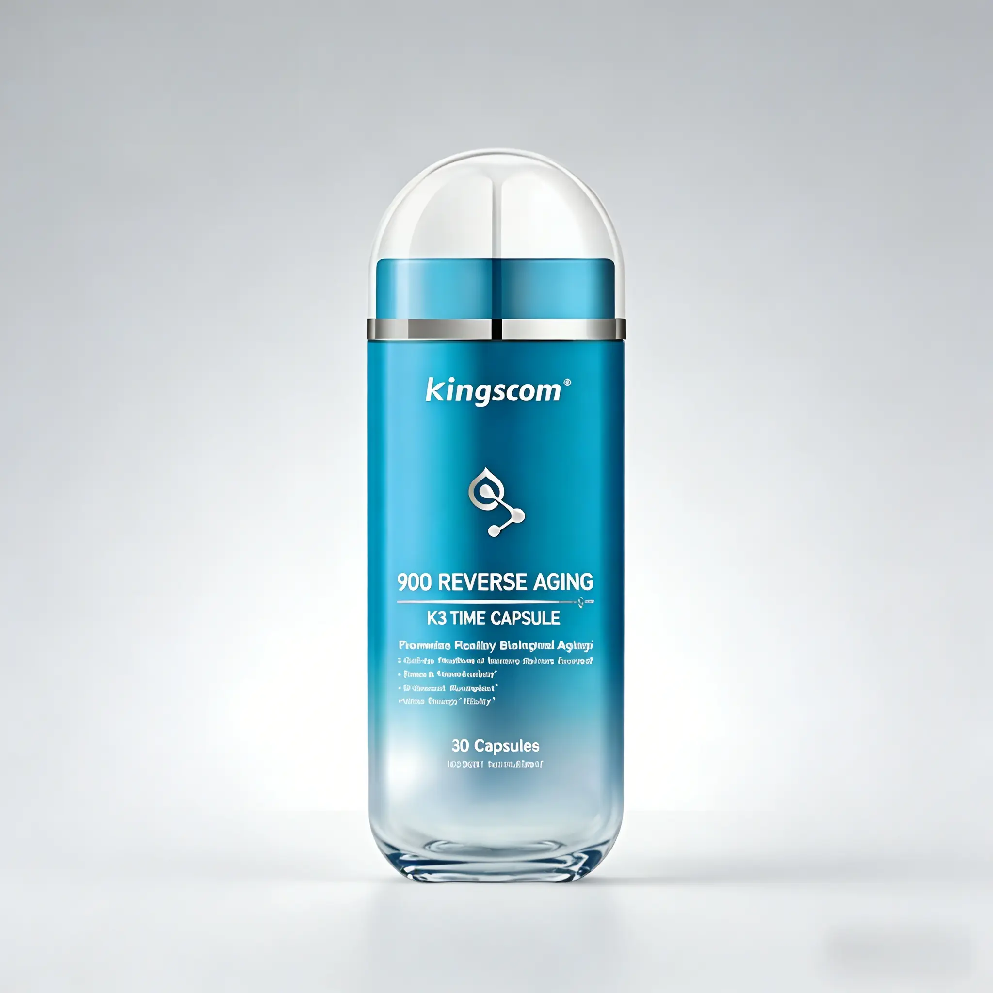 Kingscom K3 Anti-Gravity Capsule With HGH, Boost Skin Vitality & Tightness-HGH Formula For Bright, Firm & Vital Skin