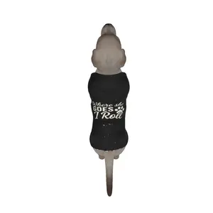 Where She Goes I Roll Dog Hoodie | Trucking Dog Apparel | Pet Pullover | Women in Trucking |