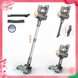 N8 Cordless Stick Vacuum Cleaner 25Kpa 40 Mins Runtime Lightweight Stick Vacuum,Self-Standing Rechargeable Vacuum Cleaners for Pet Hair,Carpet,Hardwood Floor