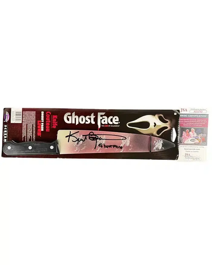 Kurt Bryant signed Knife Ghostface - Scream 2