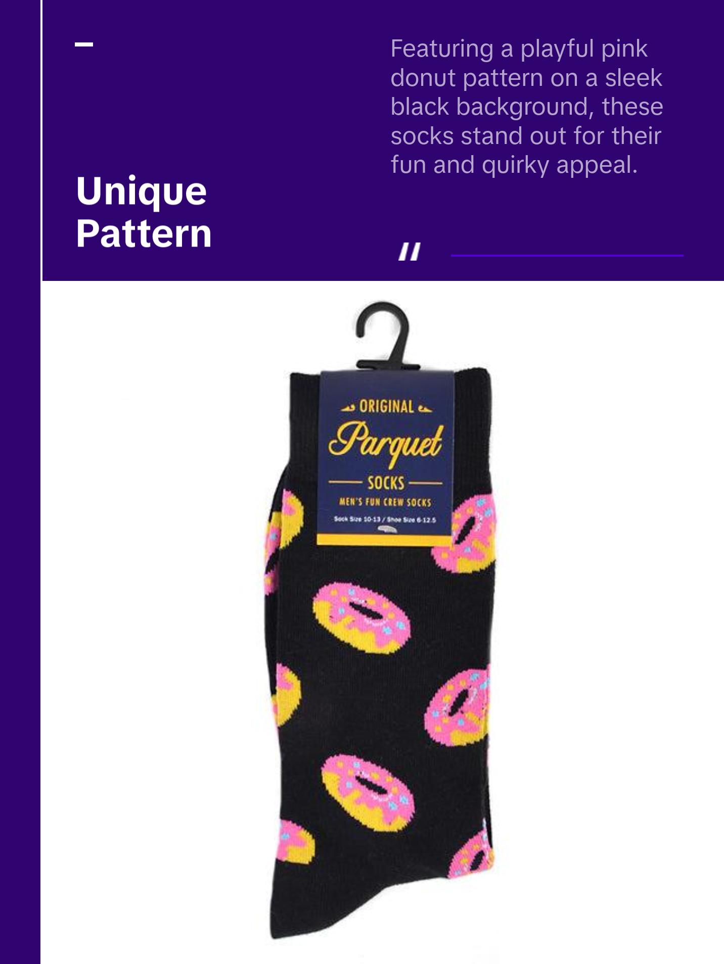 Men's Socks - Donut