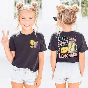 Youth & Adult Life Gave Me Lemons T-Shirt, Cute Lemonade Graphic Tee, Faith Quote Crew, Child of God Shirt, USA-Made & Printed Apparel	