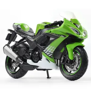 1/18 Scale ZX-10R Style Superbike Motorcycle Model – ABS Resin Racing Bike Replica with Detailed Body Lines and Realistic Finish, Collectible Moto Display Gift for Adults and Kids Green