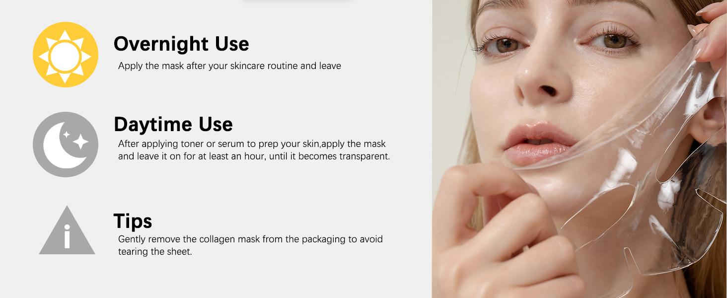 ISTON Deep Moisturizing Collagen All-In-One 4-Color Mask, Moisturizing Night Cream for All Skin Types - Firms, Improves Dullness, Anti-Aging, Soothes and Repairs Skinoothes and Repairs