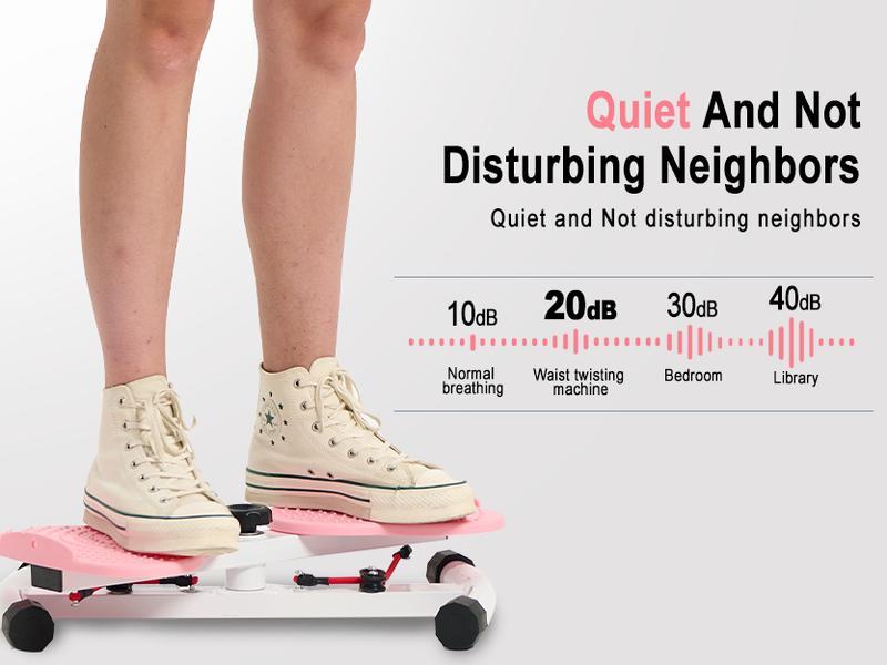 300LBS Capacity Ab Twist Board | Noiseless Operation | Core Workout Gear for Men & Women | TikTok Fitness Trend