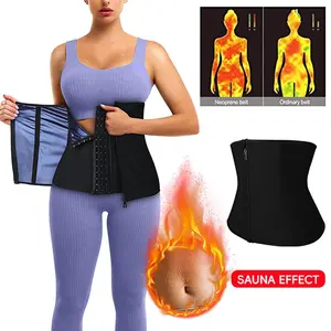 Women Sauna Waist Trainer Wrap Tummy Control Sweat Band Gym Accessories Fit Shapewear Womenswear Adjustable Belt