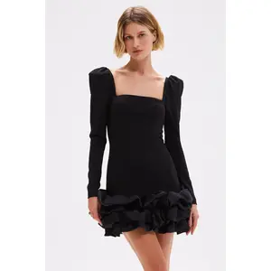 MYSTIQUE CREPE MINI DRESS