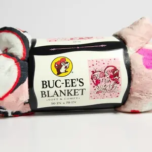Buc-ee's Valentine's Throw Blanket