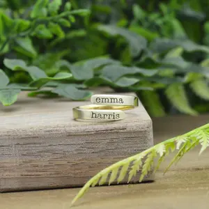 Custom Name Ring