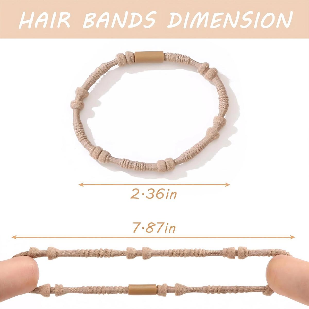 Boho Hair Ties Charms Bracelet, 20 PCS of 4 Styles Cute Bands for Thick or Thin Hair, Fashion Hair Scrunchies for Daily Wear, Cute Hair Ties,No Damage Elastic Bracelets