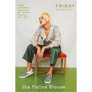 Patina Blouse Printed Sewing Pattern