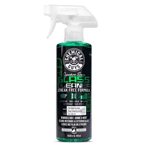 CHEMICAL GUYS Signature Series Glass Cleaner – Ammonia-Free Spray for Streak-Free Cleaning on Car Windows, Windshields, Mirrors & Glass | Safe for Interior & Exterior Use | Tint-Safe Formula Removes Dirt, Fingerprints, Haze & Grime Fast